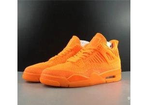 4 JORDAN “TOTAL ORANGE” FLYKNIT AIR AQ3559-800 0817